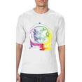 thumbnail image 1 of Big Men's T-Shirt - Space Cat, 1 of 5