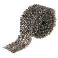 thumbnail image 3 of Self- Glitter Ribbon for Ironing on Rhinestones Rhinestones Rhinestones Gray, 3 of 8