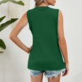 thumbnail image 4 of Timegard Womens Tank Tops Crewneck Comfy Solid Color Sleeveless Tee Shirts Casual Tunic Tops Summer, 4 of 6
