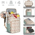 thumbnail image 5 of Travel Cooler Bag - Pioneer Flower Floral Print Pattern Camping Beer Cooler Backpack with Bottle Opener- Waterproof Insulated Picnic Backpacks - Cooler Bag for Beach, 5 of 6