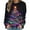 Purple 02, variant on Lightweight Crewneck Sweatshirts Womens Xmas Tree Printed Merry Christmas Holiday Outfits Long Sleeve Loose Tops (XL, Purple 02)