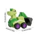 thumbnail image 3 of Coche de juguete inercial con forma de dinosaurio, excavadora, camión volquete y múltiples articulaciones. Vehículo de inercia de plástico., 3 of 7