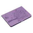 thumbnail image 4 of Dteck Case For Apple iPad 9th Generation 10.2 inch 2021,iPad 8th/7th Gen 10.2" Magnetic Leather Card Holder Wallet Smart Case Tree Patterned Stand Automatic wake/sleep Cover,Purple, 4 of 6