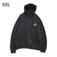 thumbnail image 1 of Sudadera con capucha de primavera con estampado de hombres y mujeres, suéter con capucha, abrigo, top de pareja, negro, XXL kenally  AP001403-23B, 1 of 7