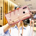 thumbnail image 1 of Funda Huawei P30 lite P20 P30 P40 Pro P20lite 2018 P50 P30Pro P20 lite 2019 funda suave de silicona Plating soporte de protección carcasa cordón Caso Huawei P30, 1 of 4