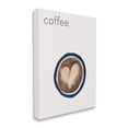 thumbnail image 4 of Stupell Industries Coffee with Heart Shape Food & Beverage Painting Gallery Wrapped Canvas Art Print Wall Art, 24 x 30, 4 of 8