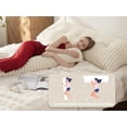 thumbnail image 4 of Almohada AmyWTB con forma de cuña para cabecero de cama, piel sintética y cuello enrollado, 4 of 6