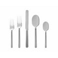 thumbnail image 2 of Godinger 84200 Rail 18-10 Stainless Steel Flatware Set, Satin Fade - 20 Piece, 2 of 3