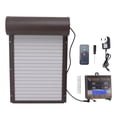 thumbnail image 2 of Automatic Chicken Coop Door Opener Timer Remote Control Light Sensor Solar Powered Aluminum Coop Door for Poultry Chicken Duck Safety Use Accessories, 2 of 7