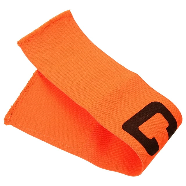 ORDDIART sports matches captain armband Armband Stretch Yarn Chocolate with Captain Designation for Rugby 1Set