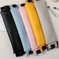 thumbnail image 5 of UNTERING PU Leather Pen Holder, Zippered Pencil Holder Pen Sleeve Case with Elastic Bands for Notebook Planner Journal Notepads, 5 of 6