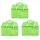 thumbnail image 1 of 3X Bolsa Grande Enfriadora Plegable Bolso PortáTil Aislado para Pastel de Alimentos Caja TéRmica de Papel de Aluminio Bolsa de Hielo una de Almuerzo Bolsa de Entrega Verde, 1 of 9