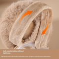 thumbnail image 5 of Lanenow Ear Muffs for Winter Women Men, Soft Faux Fur Ear Warmers, Foldable Earmuffs for Running, Cycling, Outdoor, 5 of 6