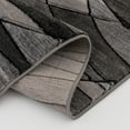 thumbnail image 6 of Better Homes & Gardens Gray Abstract Indoor Area Rug, 7'6"x9'6", 6 of 7