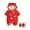 Red, variant on Futezty Toddler Boys Girls Clothes Fall Winter Outfit Sets, Baby Boy Girl 1T 2T 3T 4T 5T 6T 2Pcs Set