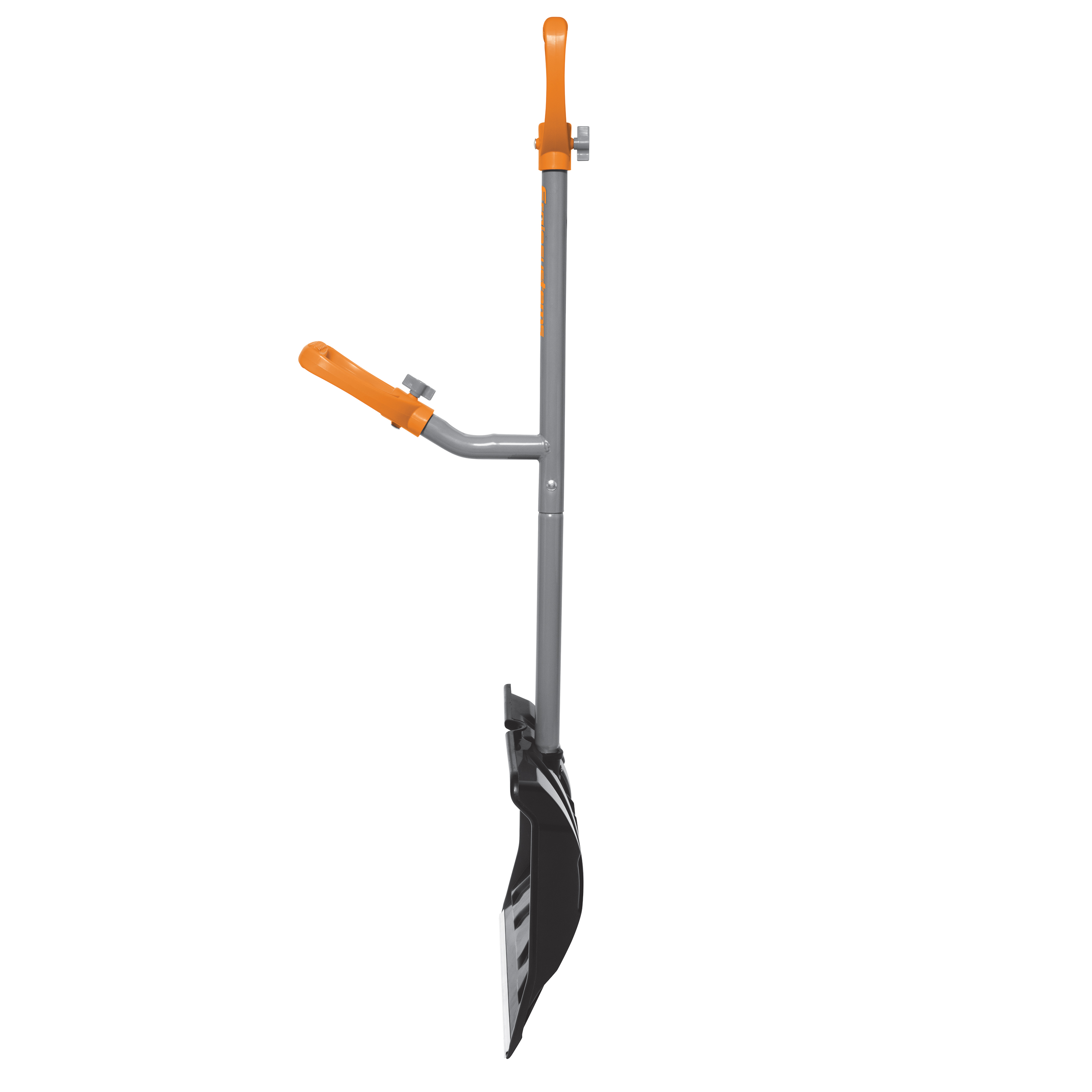 Ergie Shovel ERG-SNSH18 Steel Shaft Impact Resistant Snow Shovel, 18-Inch  Shovel, 48-Inch Shaft, Push/Scoop Combination Blade