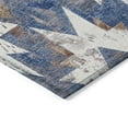 thumbnail image 3 of Addison Rugs Chantille Indoor/Outdoor Transitional Aztec Blue Machine Washable Rectangle Rug, 10' x 14', 3 of 8