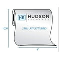 thumbnail image 4 of Hudson Exchange-MOD166505 LDPE Poly Tubing, Mini Roll, 4" W x 1000' L, 2 Mil, 4 of 4