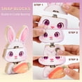 thumbnail image 2 of Rompecabezas de madera HUZU Easter Snap Builders para niños, 2 of 7