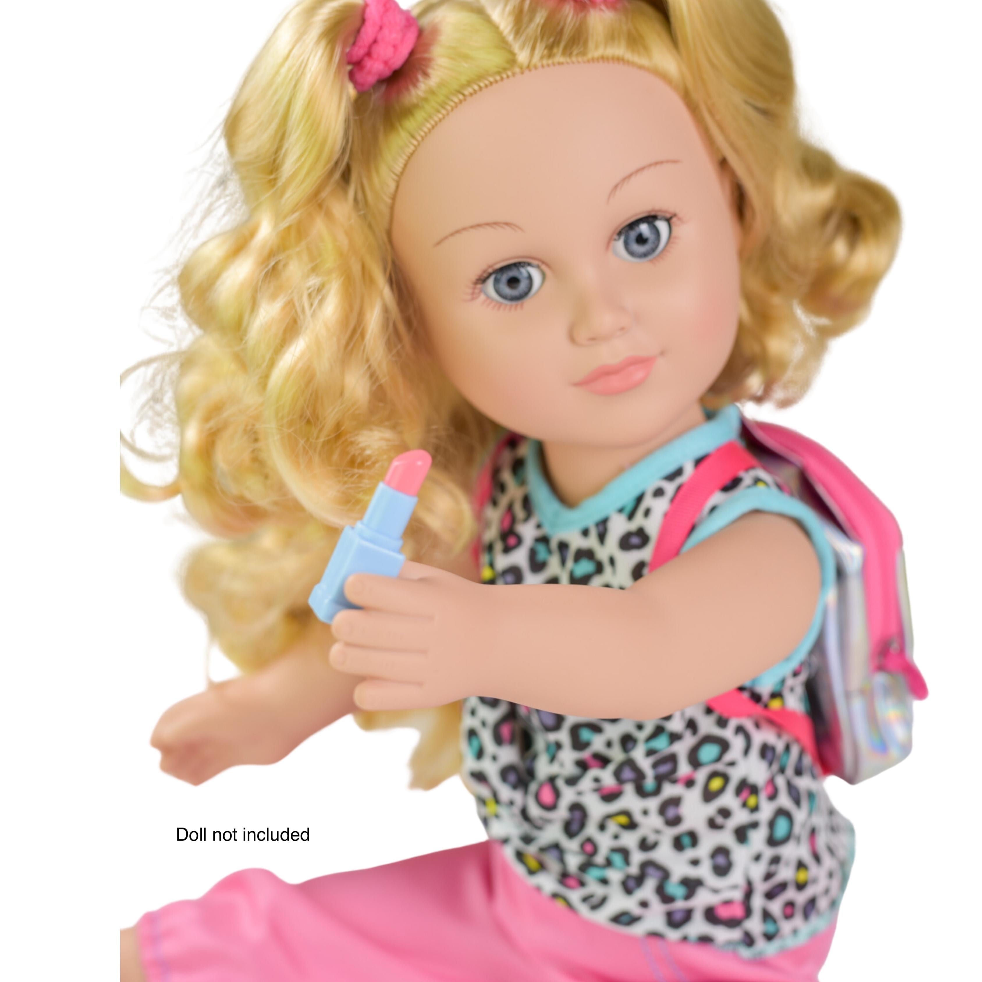 My Life As Makeup Play Set for 18 inch Doll, 9 Pieces Included,  Multi-Color