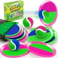 thumbnail image 1 of Juego Toss Ball Catch Game Officygnet con 4 remos para niños de 3 a 12 años, 1 of 7