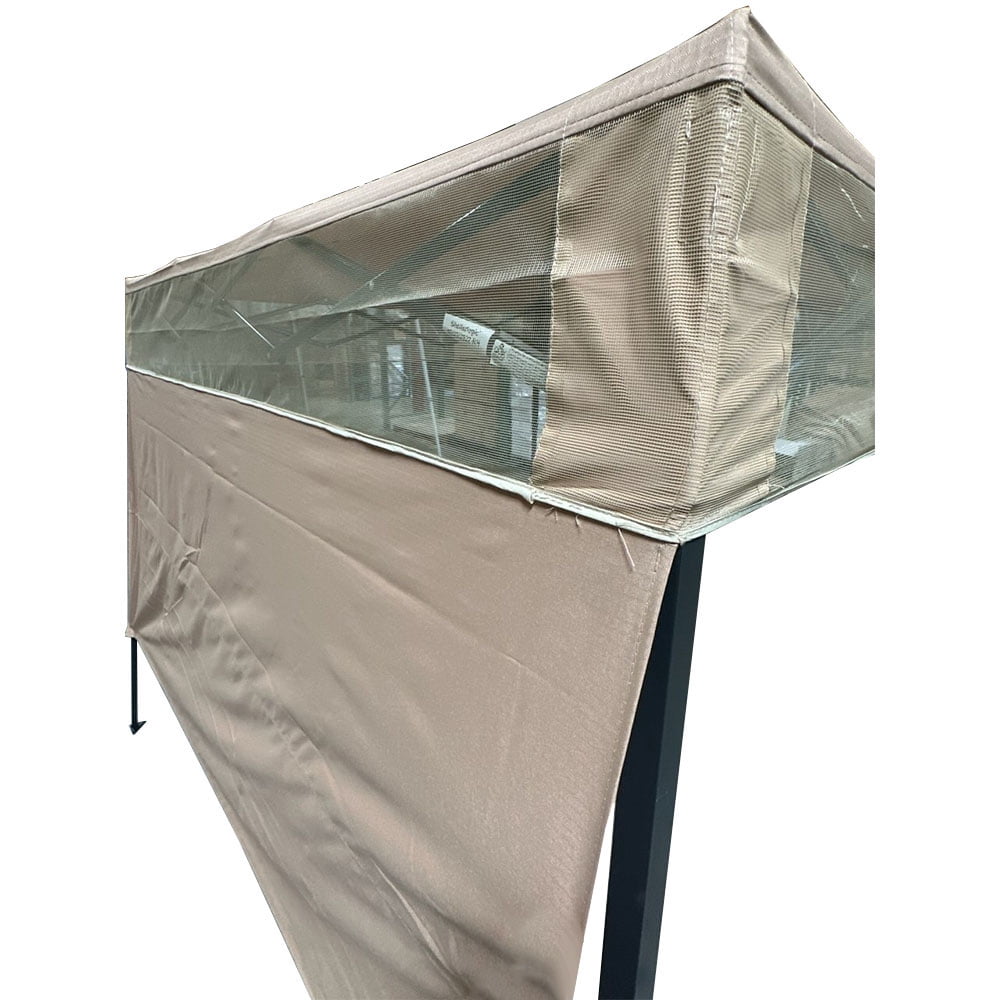 Garden Winds Ersatzdach Für Pavillon, 2,1x2,1 M - Kompatibel Mit Quik Shade & Tangkula, Schiefergrau