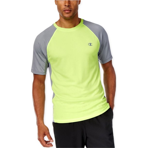 Camiseta gráfica Champion Powertrain Tech para hombre verde extragrande