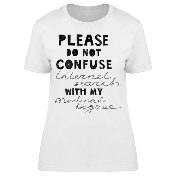 Internet Search Medical T-Shirt Women -Image by Shutterstock, Female XX-Large