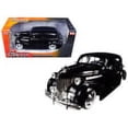 thumbnail image 2 of 1939 Chevrolet Master Deluxe Black with baby Moon Wheels \Showroom Floor\" 1/24 Diecast Model Car by Jada", 2 of 2