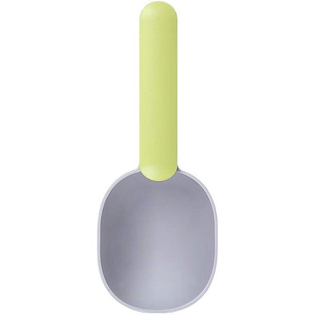 [Pala para comida para perros con mango largo y clip, pala para comida para gatos, pala medidora para comida para perros, pala medidora para comida para mascotas, pala medidora de 1 taza
