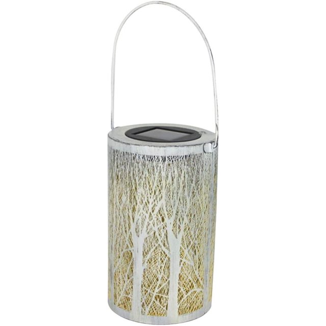 LED Lanterne Solaire Suspendu Imperméable pour Cour de Patio