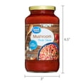 thumbnail image 6 of Great Value Mushroom Pasta Sauce, 24 oz, 6 of 7