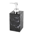 thumbnail image 1 of Yuarrent Dispensador de jabón rellenable grueso de 210/350/400/420ml, contenedor de Gel de ducha, botella de manta tipo empuje, organización de Hotel Juegos de accesorios de baño 420ML Yuarrent HA073018-01, 1 of 6