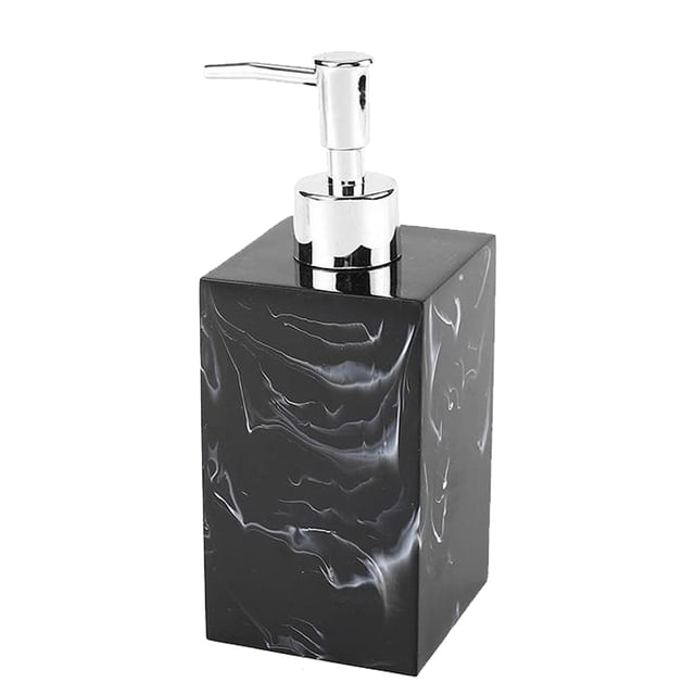 Yuarrent Dispensador de jabón rellenable grueso de 210/350/400/420ml, contenedor de Gel de ducha, botella de manta tipo empuje, organización de Hotel Juegos de accesorios de baño 420ML Yuarrent HA073018-01
