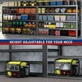 thumbnail image 4 of PMKES 67" W Garage Shelving 5 Tier Heavy Duty Storage Shelves 3000LBS Adjustable Metal Shelving Unit for Storage Rack 67" W x 24" D x 87" H, 4 of 6