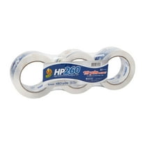 Duck HP 260 1.88 in. x 60 yd. Clear Acrylic Packing Tape, 3 Pack