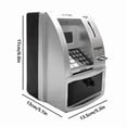 thumbnail image 5 of Smart ATM Piggy Bank for Money Mini Banknote Voice ATM Machine to Teach Children Money Management, 5 of 5