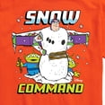 thumbnail image 3 of Toy Story - Snow Command - Men's Short Sleeve Graphic T-Shirt, 3 of 5