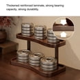 thumbnail image 7 of FastXmas Book Shelf Two Layer Bookshelf 16.5*7.8*15.7 Inch Suitable For Bookshelf Brown Desktop Shelf Durable and Idea Design Book Shelf for Office Bedroom Home Books Storage Shelf Dormitory Rack, 7 of 7