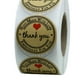thumbnail image 5 of 6x de 500pcs Adhesivas de Caja con Letras de Thank You Kraft Sello Decorativo para 6 piezas, 5 of 8