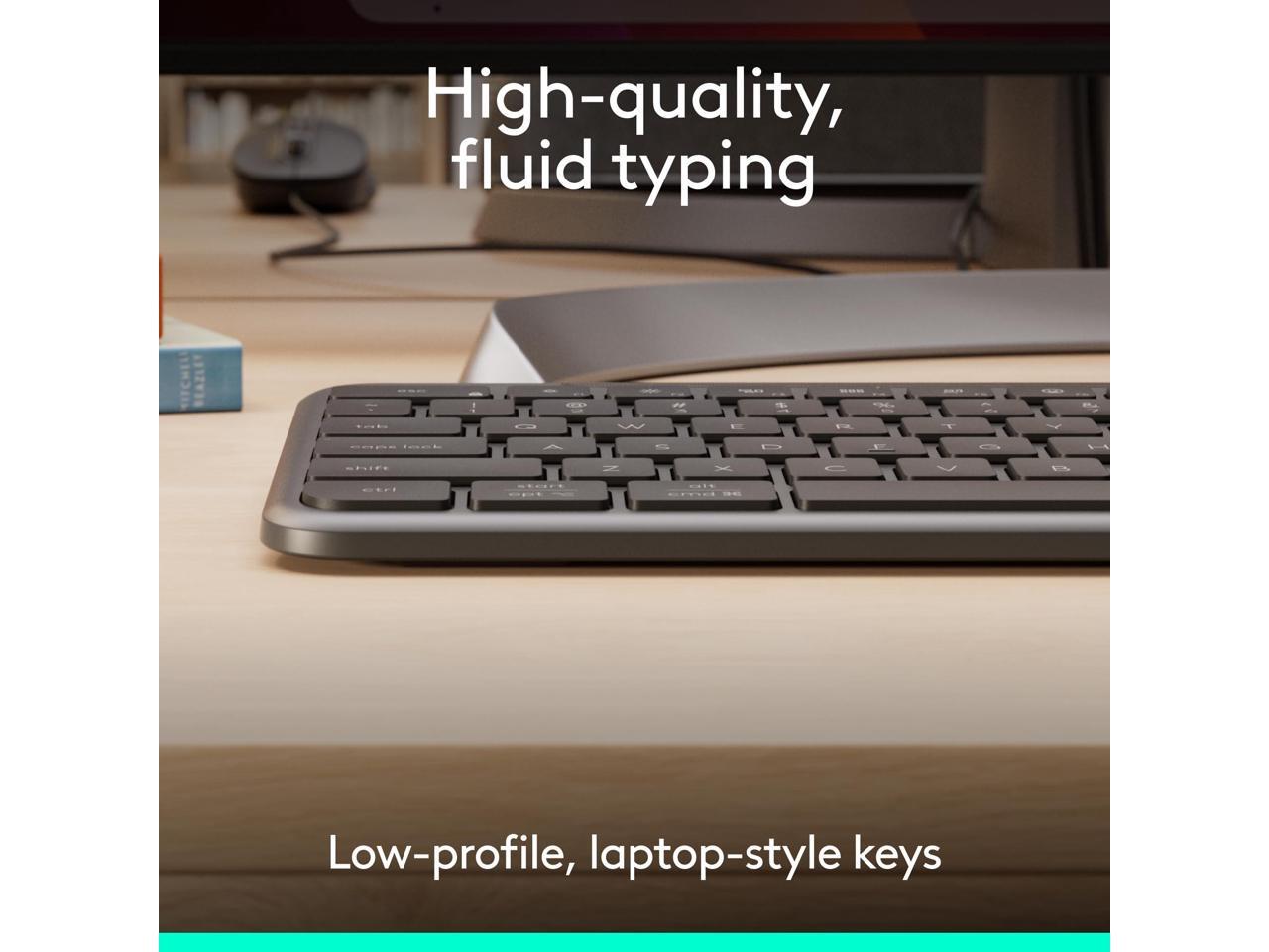 Logitech Signature Slim K620 Wired Keyboard for Business, Graphite