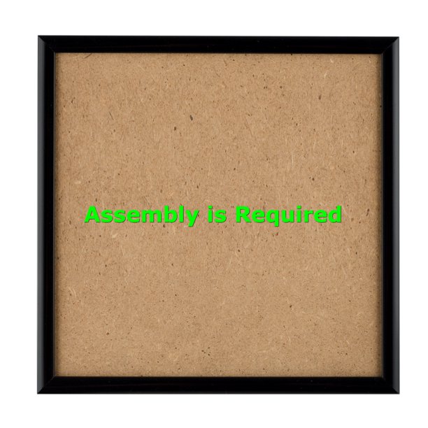 Quadro Frames 7x7 inch Picture Frame, White, Style P3753/8 inch Wide