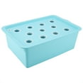 thumbnail image 2 of 11 Holes Hydroponic System Soilless Culture Box Hydroponic Culture Hydroponic System For Plant 11 Holes Hydroponic System Grow Plant Flower Water Soilless Culture Box 110VBlue, US, 2 of 8