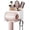 White, variant on BOIVSHI Hair Dryer Holder Wall Mounted,Blow Dryer Holder for Bathroom, Metal Hair Dryer Rack, Muti-Function Hair Tool Organizer(White)