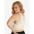 thumbnail image 3 of Leading Lady, The Nora, Support Back Posture Bra, Front Close, Lace Bra, Wireless, Lightly Padded, Mesh Back (Women's & Women's Plus), 3 of 5
