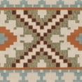 thumbnail image 6 of SAFAVIEH Veranda Dogon Southwestern Indoor/Outdoor Runner Rug, 2'3" x 12', Green/Terracotta, 6 of 7