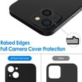 thumbnail image 3 of JETech Ultra Slim (0.35mm Thin) Case for iPhone 13, 6.1-Inch, Camera Lens Cover Full Protection, Lightweight, Matte Finish PP Hard Minimalist Case, Support Wireless Charging (Black), 3 of 6
