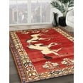 thumbnail image 2 of Ahgly Company Indoor Rectangle Traditional Red Persian Area Rugs, 5' x 7', 2 of 6