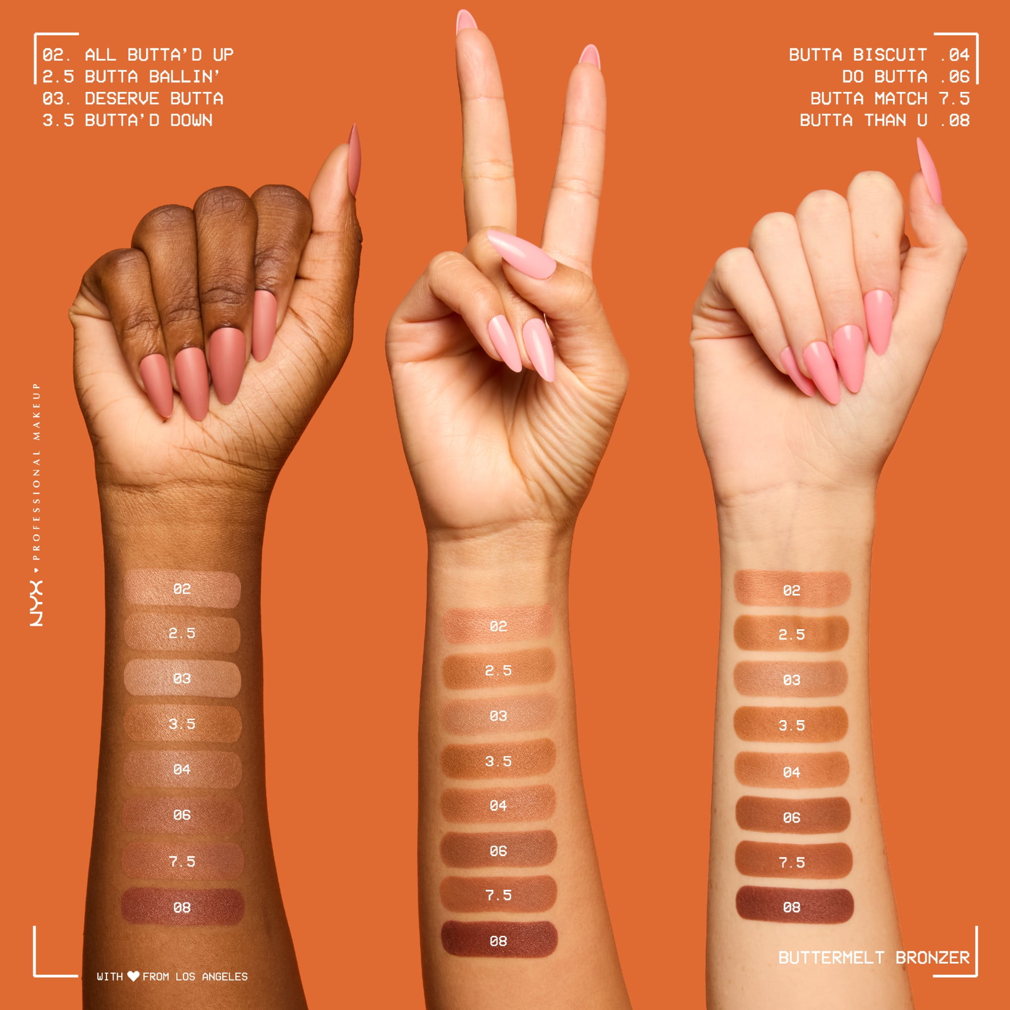 Buttermelt Powder Bronzer NYX Professional Makeup, 12hr wear, NYX PRO. MAKEUP NYX BUTTRMLT BRONZR