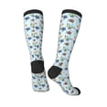 thumbnail image 4 of Balery Turtle Printed Novelty Socks Men's Women's Crew Socks Sports Socks Knee High Socks Cotton Socks Quirky and Cool Socks, 4 of 9